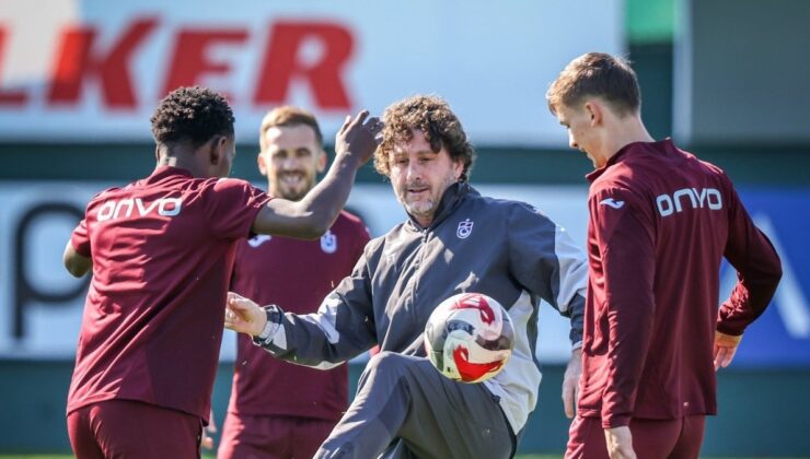 Trabzonspor’da Galatasaray maçı hazırlıkları başladı!