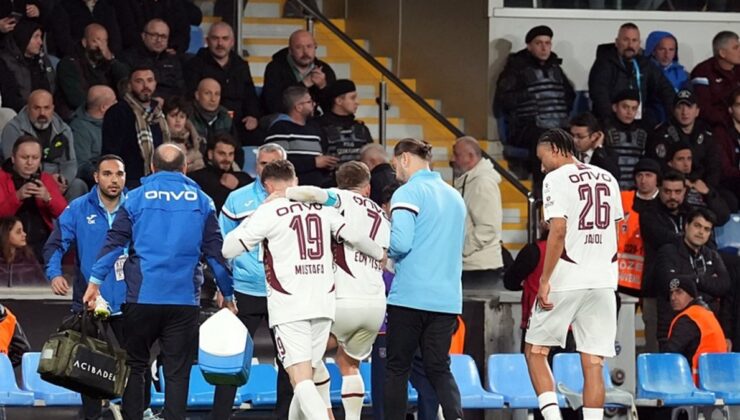 Trabzonspor’da sakatlık şoku! Edin Visca devam edemedi