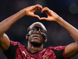 UEFA Şampiyonlar Ligi resmi hesabından Victor Osimhen paylaşımı!