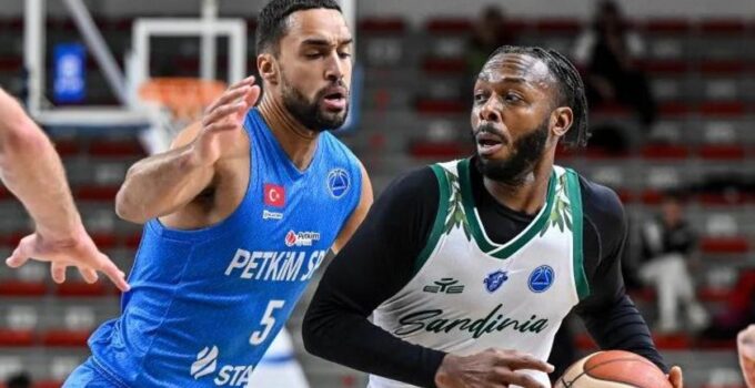 Aliağa Petkimspor’dan İtalya deplasman zaferi… Dinamo Sassari – Aliağa Petkimspor maç sonucu 72-76