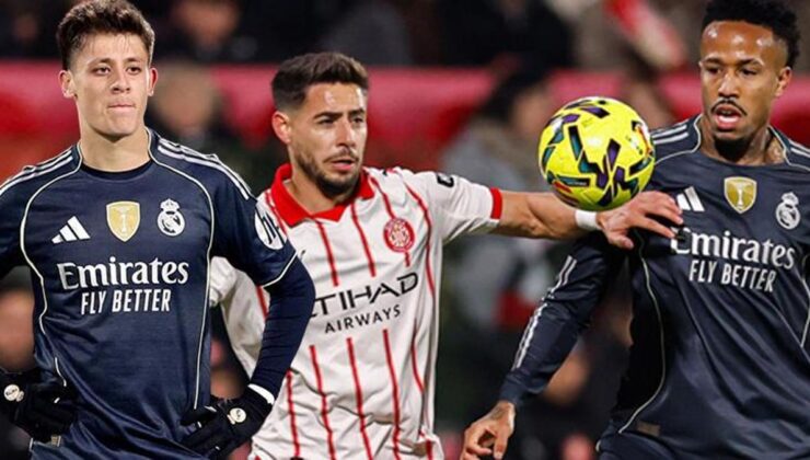 Arda Güler’i oyundan aldı, 2 puan daha kaybetti! Girona – Real Madrid maç sonucu 1-1