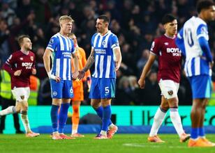 Brighton, 1 puanı 90’da kurtardı!