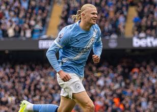 Erling Haaland Premier Lig tarihine geçti