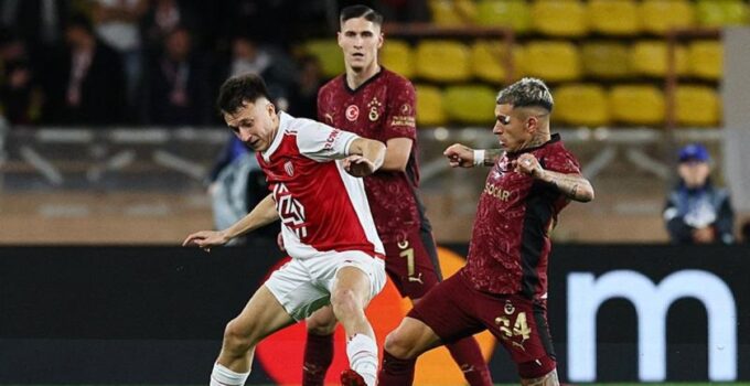 Galatasaray UEFA Şampiyonlar Ligi’nde Monaco’ya mağlup oldu! İşte maçın özeti