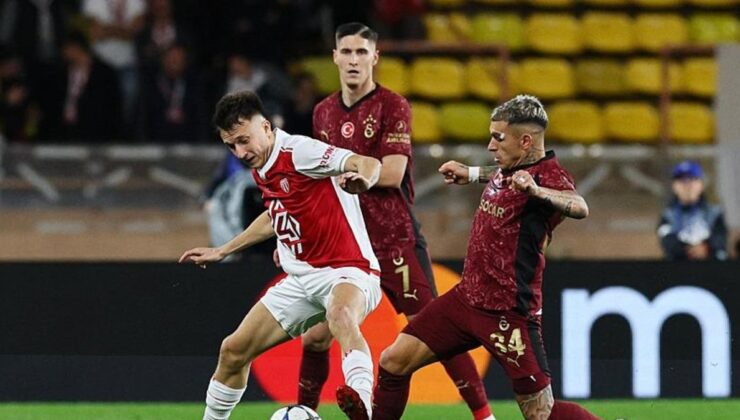 Galatasaray UEFA Şampiyonlar Ligi’nde Monaco’ya mağlup oldu! İşte maçın özeti