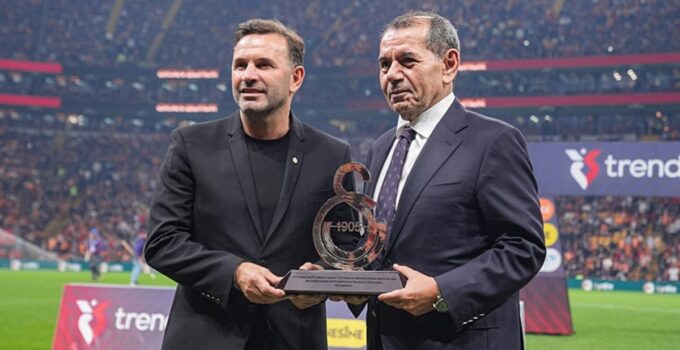 Galatasaray’da derbi öncesi Başkan Dursun Özbek’ten Okan Buruk’a tam destek!