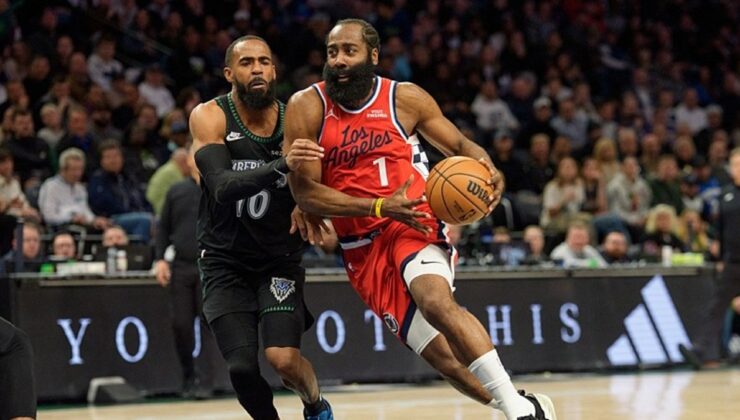 James Harden, NBA tarihinin en skorer 10. oyuncusu oldu