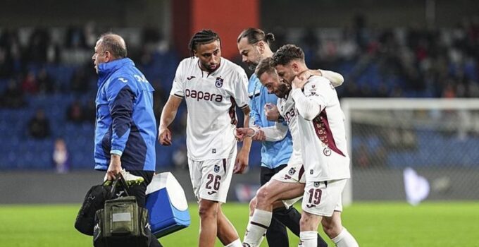 Trabzonspor’da Edin Visca ameliyat edildi!