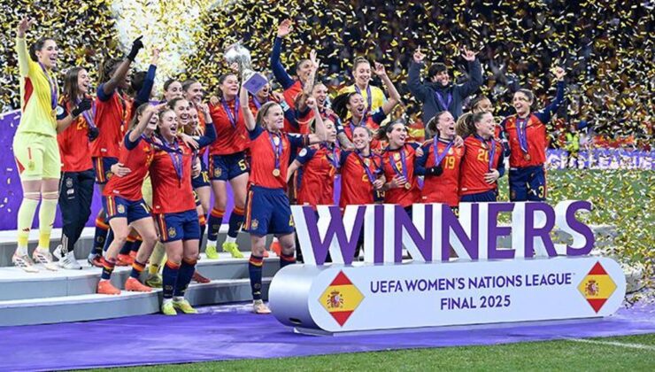 UEFA Kadınlar Uluslar Ligi’nde şampiyon yine İspanya