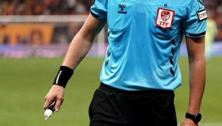 1. Lig’de haftanın hakemleri açıklandı