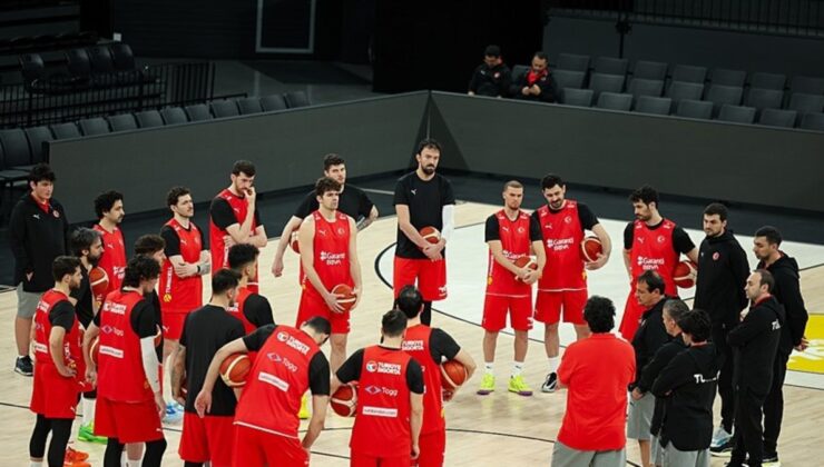 A Milli Erkek Basketbol Takımı, Sırbistan maçının hazırlıklarını tamamladı