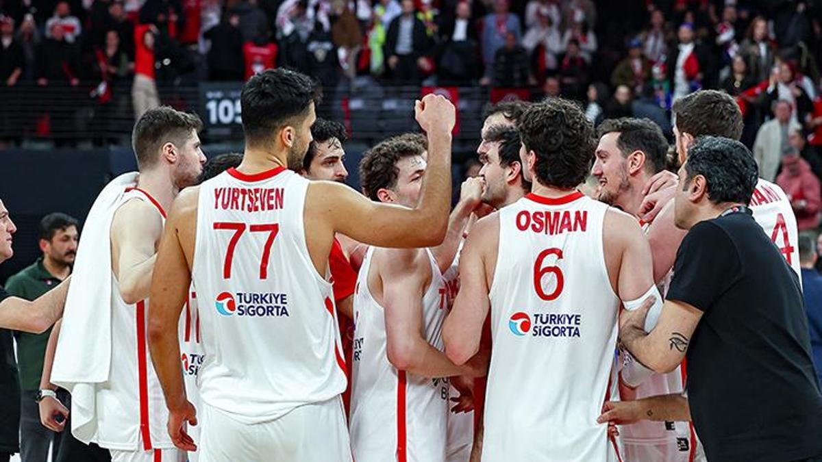 A Milli Erkek Basketbol Takımı’nın, FIBA dünya sıralamasındaki yeri değişmedi