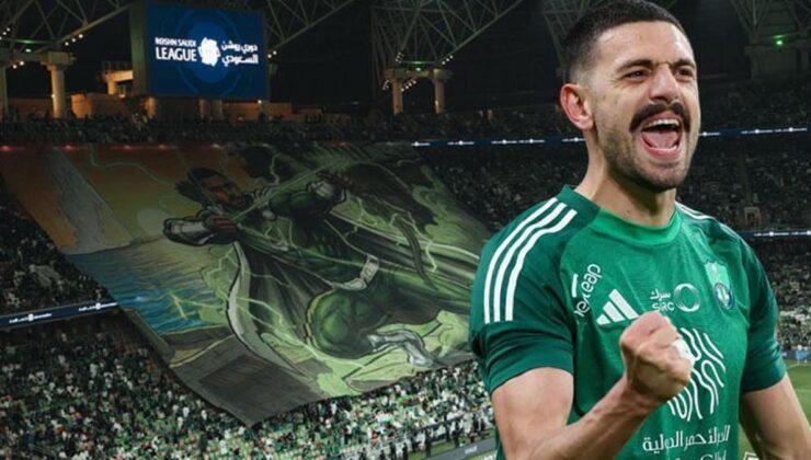Al Ahli’den Merih koreografisi… Milli yıldız Suudi Pro Lig’de şampiyonluğa koşuyor
