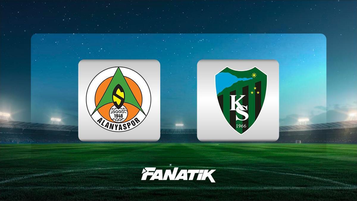 Alanyaspor – Kocaelispor maçı ne zaman, saat kaçta hangi kanalda?