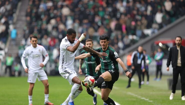 Beşiktaş, Kocaeli’de 3 puanı tek golle aldı!