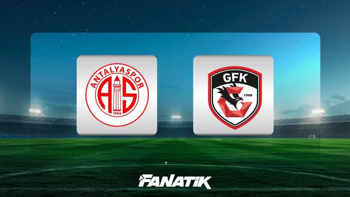 CANLI | Antalyaspor – Gaziantep FK (Süper Lig’in 26. haftası)