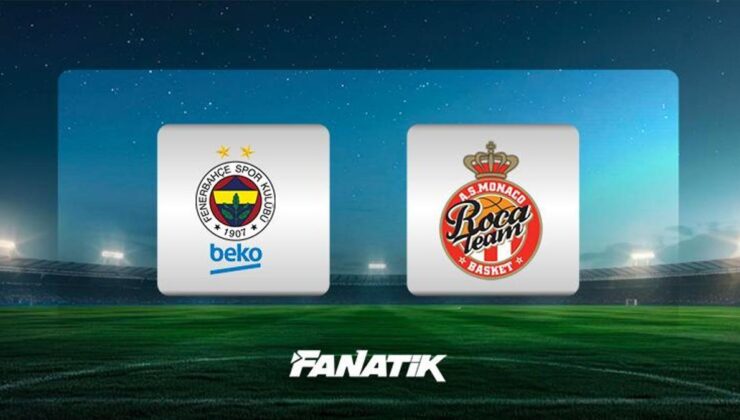 CANLI I Fenerbahçe Beko – Monaco (EuroLeague 30. hafta maçı)