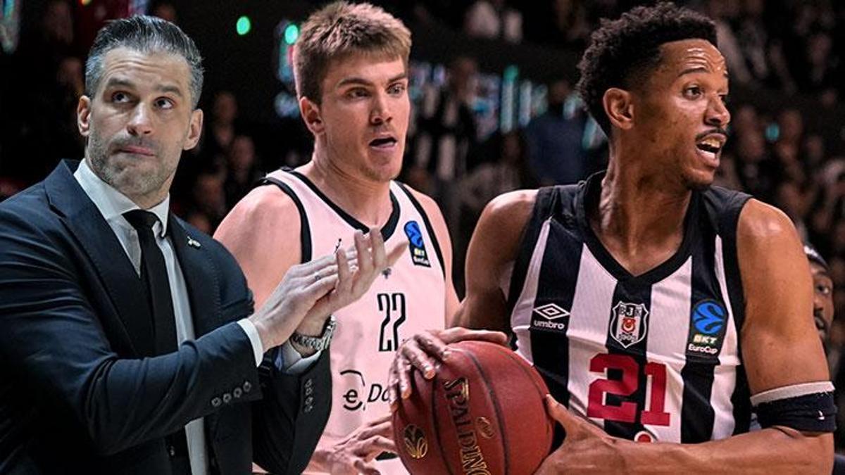 Çılgın maçta son gülen Beşiktaş GAİN oldu; EuroCup yarı finalinde Türk derbisi! Beşiktaş GAİN – Trento maç sonucu 77-76