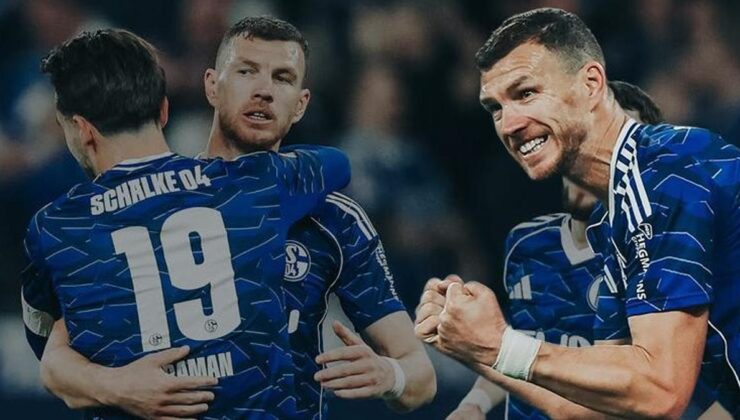 Edin Dzeko yine boş geçmedi! Fenerbahçe’nin eski yıldızı, Schalke 04’te şov yapıyor…