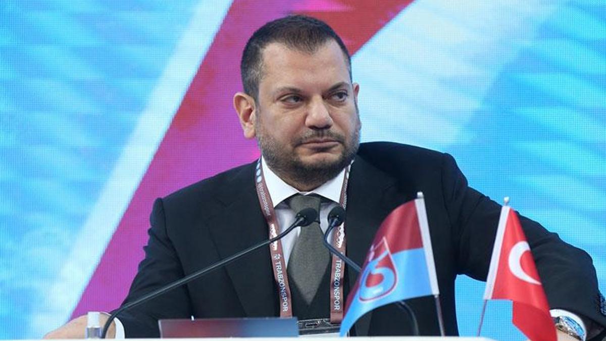 Ertuğrul Doğan, Trabzonspor’un hedefini açıkladı