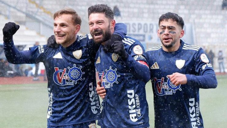 Erzurumspor FK’dan Manisa FK’ya tarihi fark