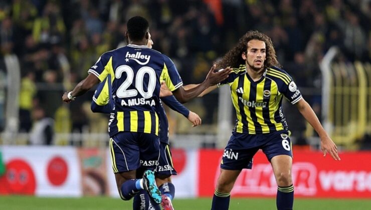 Fenerbahçe evinde Samsunspor’u son dakika golüyle geçti!