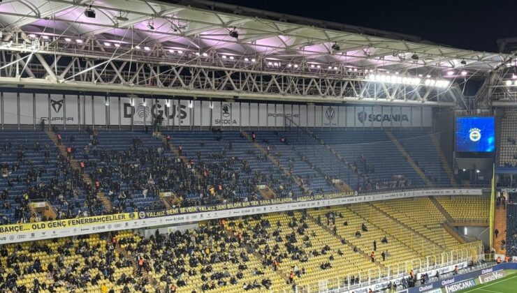 Fenerbahçeli taraftarlar Gaziantep FK maçına ilgi göstermedi!
