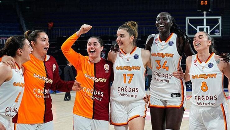Galatasaray sahasında Basket Landes’i mağlup etti! Altılı Final’e yükseldi