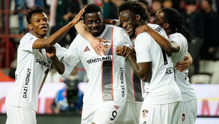 Gaziantep FK, Antalya’ya patladı! | Maç sonucu Antalyaspor – Gaziantep FK: 1-4 (Süper Lig 26. hafta)