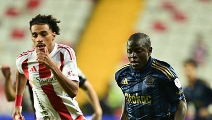 Kante, Antalyaspor maçını değerlendirdi: İyi başlamak isterken 2 gol yedik!