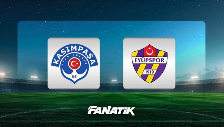 Kasımpaşa-Eyüpspor maçı ne zaman, saat kaçta, hangi kanalda canlı yayınlanacak? (Süper Lig)