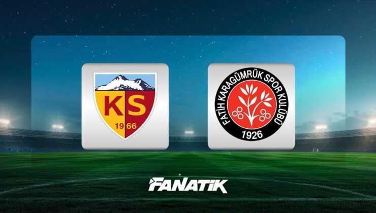 Kayserispor – Karagümrük maçı ne zaman, saat kaçta hangi kanalda? (Süper Lig 27. hafta)