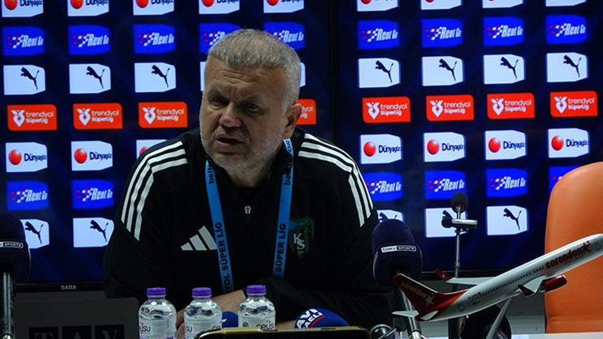Kocaelispor Teknik Sorumlusu Volkan Kazak Alanya hezimeti sonrası konuştu: Bu skoru unutmayacağız