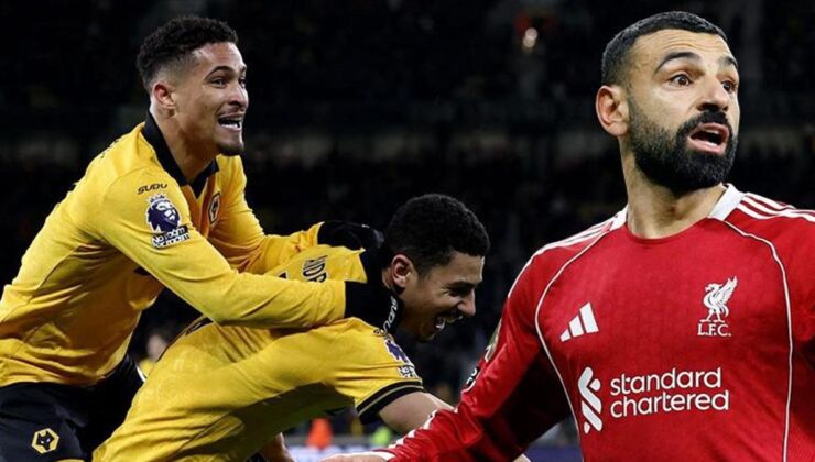 Liverpool’a Premier Lig’de büyük şok! Galatasaray’ın rakibi, lig sonuncusu Wolverhampton’a mağlup…