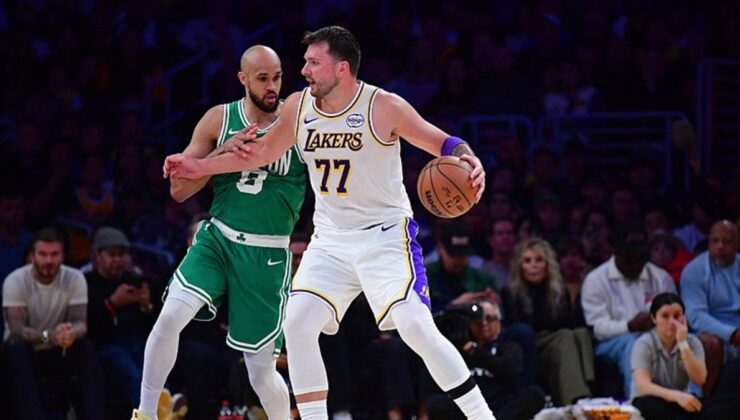 NBA’de Boston Celtics deplasmanda Los Angeles Lakers’ı devirdi!