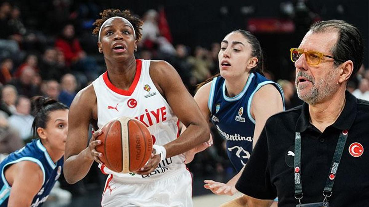 (ÖZET) Potanın Perileri sonunu getiremedi! Arjantin’e mağlup oldu | Türkiye – Arjantin maç sonucu: 55-59