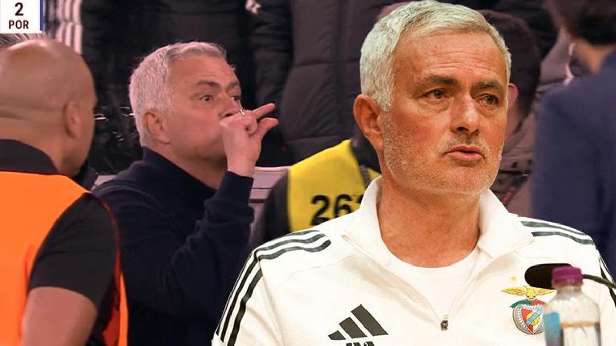 Portekiz’de gündem Jose Mourinho! Derbideki kırmızı kartın faturası ağır oldu
