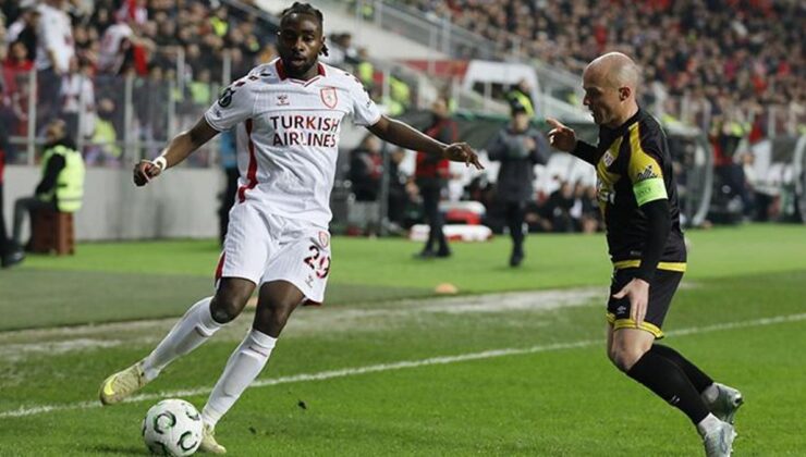Samsunspor Konferans Ligi’nde tur şansını zora soktu… Rayo Vallecano maç sonucu 1-3