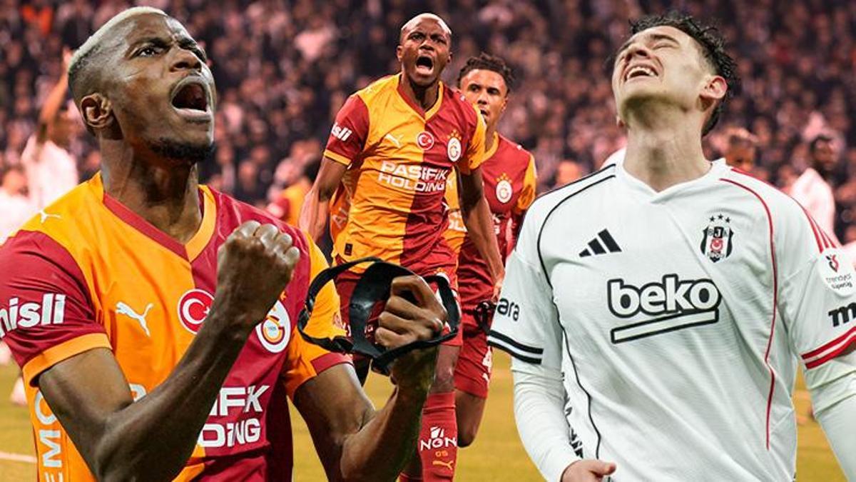 CANLI | Derbide zafer Aslan’ın! Osimhen attı, 3 puan geldi… Beşiktaş – Galatasaray maç sonucu 0-1
