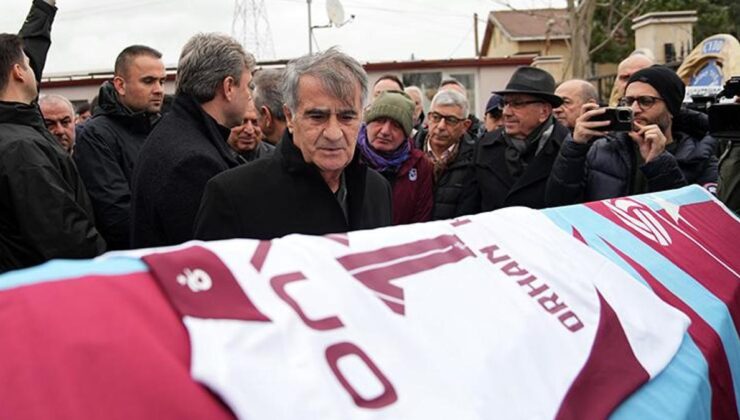 Trabzonspor yardımcı antrenörü Orhan Kaynak son yolculuğuna uğurlandı