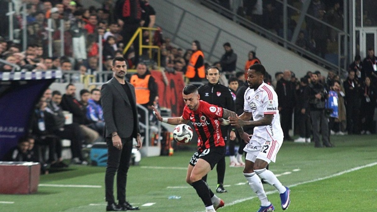 VAR’da izledi kırmızı kartı verdi! İşte Gençlerbirliği-Beşiktaş maçındaki pozisyon