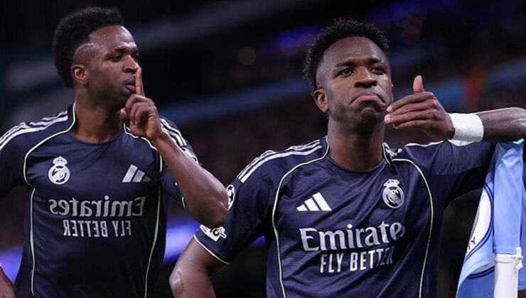 Vinicius Jr damga vurdu, Real Madrid tur atladı! Manchester City – Real Madrid maçı sonucu: 1-2